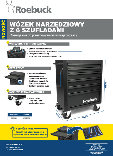 Roebuck Wózek narzędziowy
